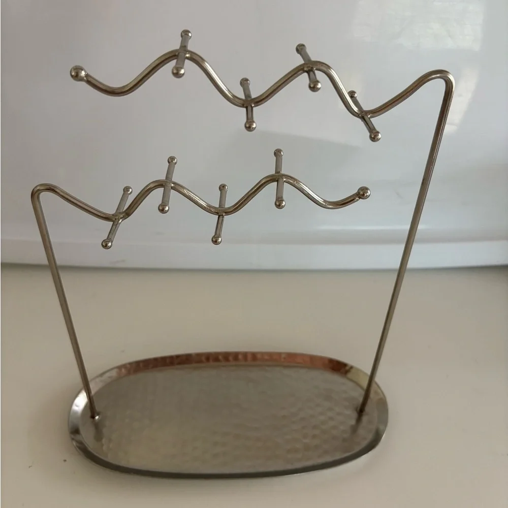 NWT Alula Jewelry Stand Iron Catch-All Dish